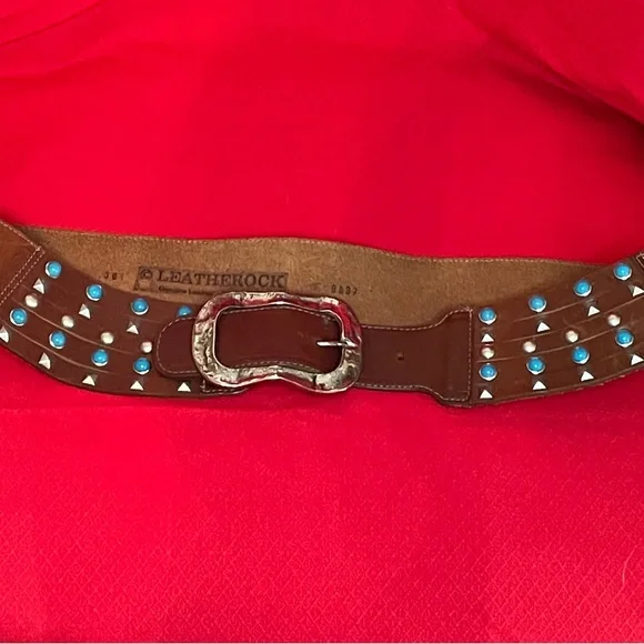 Leatherock belt boho 70s seventies Daisy Jones Stevie Nicks western cowgirl daisycloser2.jpg main image 3